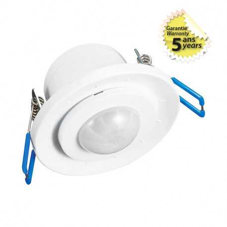VISION EL DÉTECTEUR DE MOUVEMENT INFRAROUGE LED ENCASTRABLE 360°