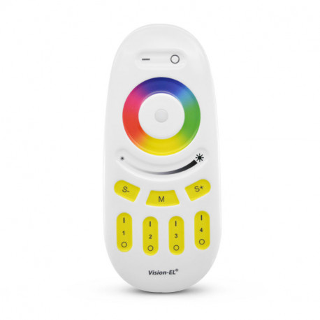 VISION EL TÉLÉCOMMANDE RF GAMME 4 ZONES RGB+W