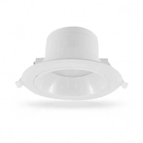 VISION-EL DOWNLIGHT LED BLANC ROND BASSE LUMINANCE Ø230MM 25W 6000K