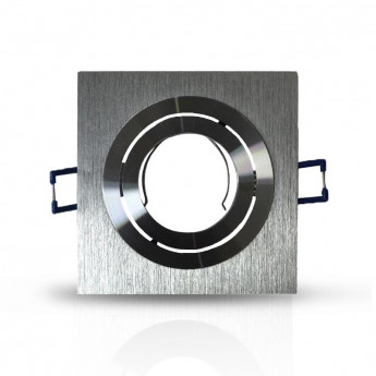 SUPPORT DE SPOT VISION-EL CARRE ALUMINIUM 92x92 mm