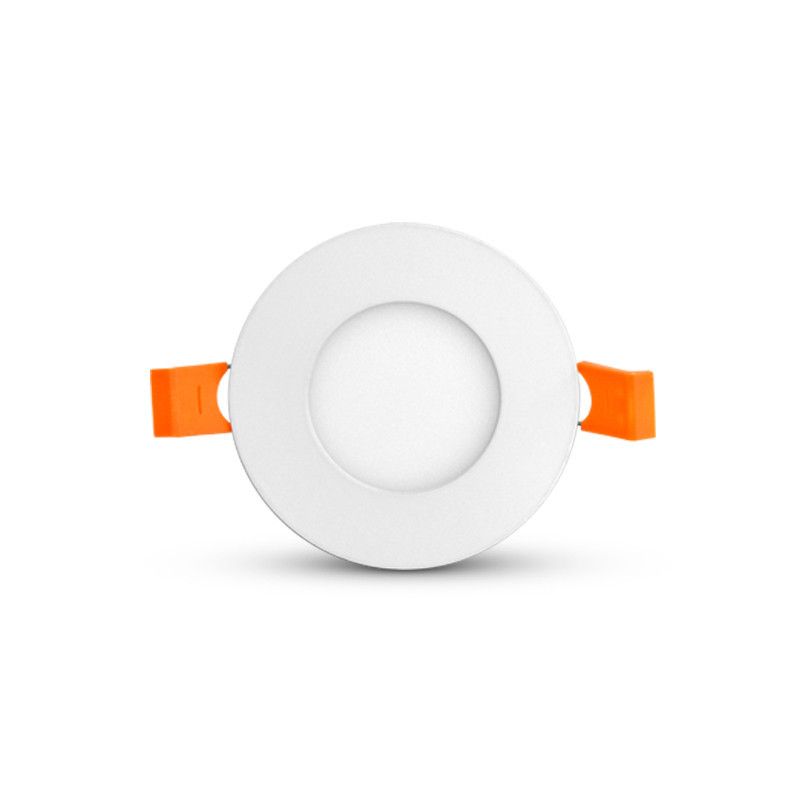MIIDEX PLAFONNIER LED PC BLANC DIAM 120MM 3W 6000K