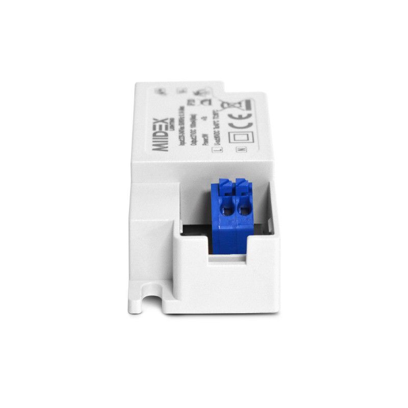 MIIDEX PLAFONNIER LED PC BLANC DIAM 120MM 6W 6000K