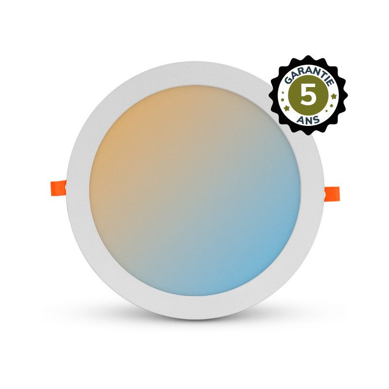 MIIDEX PLAFONNIER LED BLANC Ø300 24W CCT