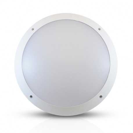 VISION-EL PLAFONNIER LED HUBLOT ROND + DÉTECTEUR RF 20W Ø300MM 4000K IP65