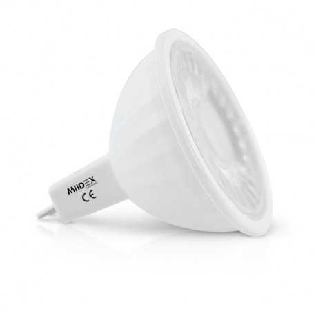 LED VISION-EL 5 W GU5.3 BLEU 75° BLI DIMMABLE