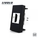 Livolo Socket HDMI Noir