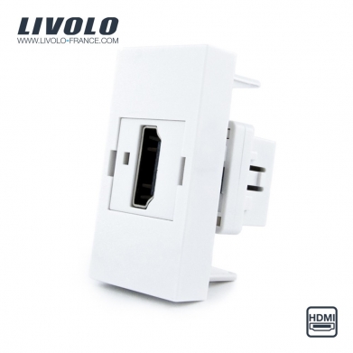 Livolo Socket HDMI Champagne