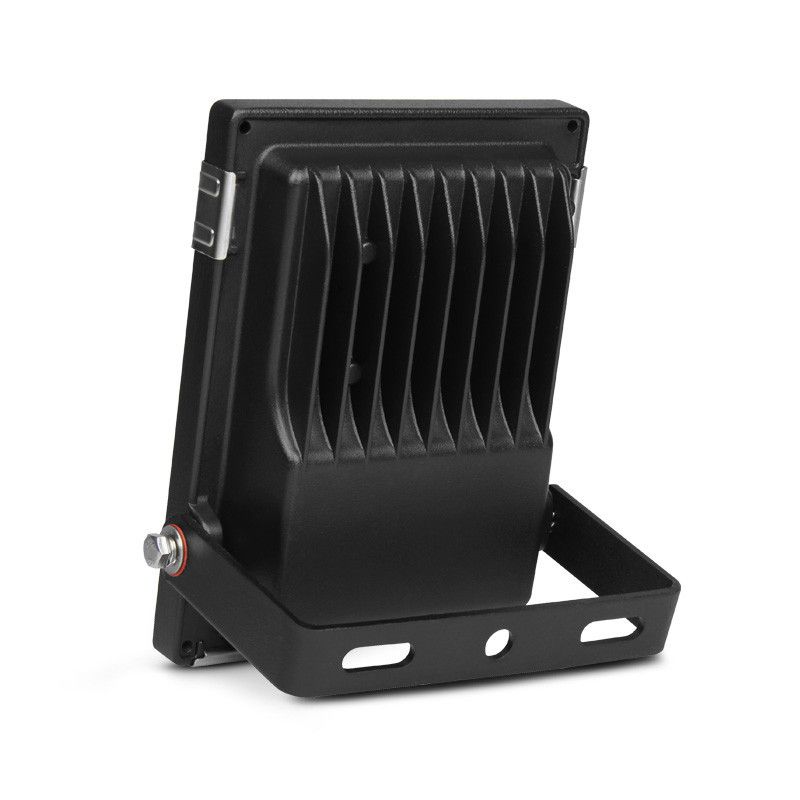 MIIDEX PROJECTEUR EXTÉRIEUR LED NOIR 230V 10W RGB+BLANC CCT IP65