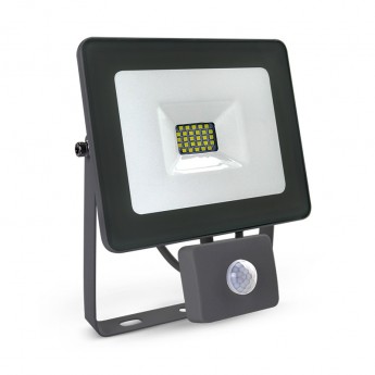 PROJECT LED VISION-EL 230 V 20 W 6000°K PLAT GRIS + DETECT IP65