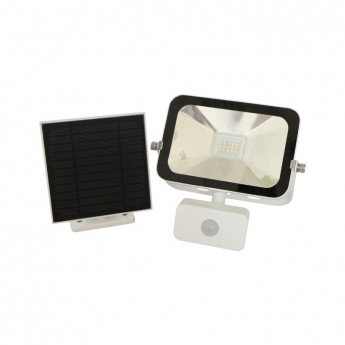 PROJECT LED VISION-EL 10 W SOLAIRE + DETECTEUR 4000°K BLANC IP44