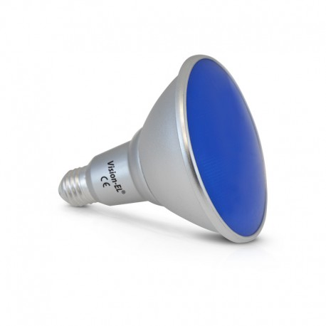 LED PAR38  16  W  E27 BLEU     25° IP 65 BOITE