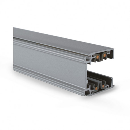 RAILS TRIPHASES ALU ARGENT 230V 2 M (10)