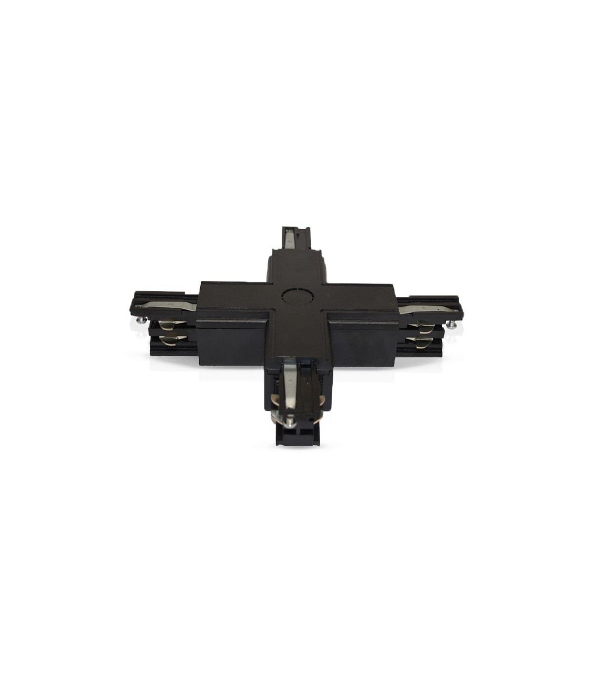 Connecteur Rail forme X Noir