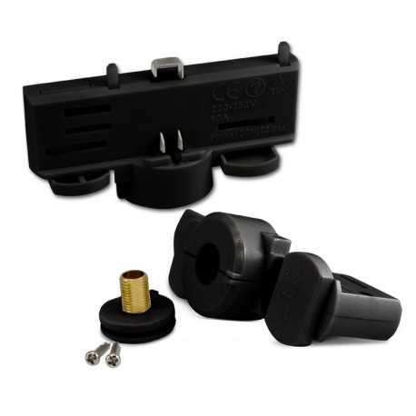 VISION-EL CONNECTEUR RAIL 3 ALLUMAGES NOIR