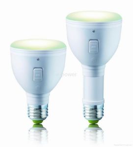 MB4W RECHARGEABLE E27 BULB LIGHT WITH REMOTE