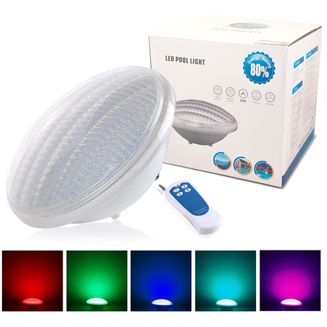 Pool Light 35W PAR56 RGB + REMOTE