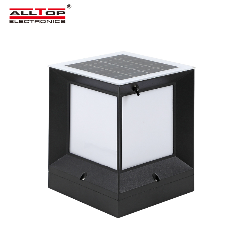 ALLTOP 5W SOLAR PILLER LIGHT