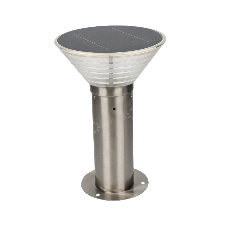 BORNE SOLAIRE B007 38CM INOX 6400K