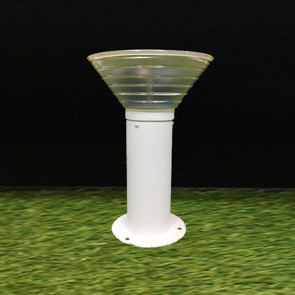 BORNE SOLAIRE B007 38CM BLANC 6400K