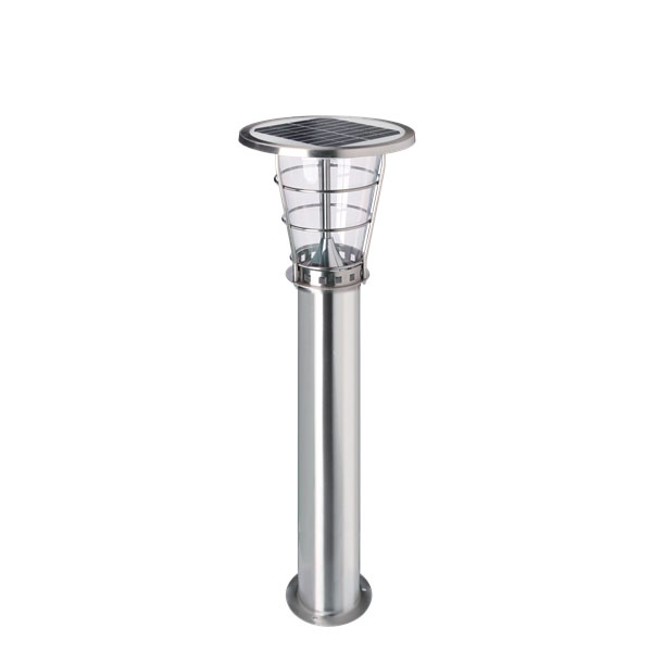 2602/BORNE SOLAIRE 90cm 6000K INOX BODY