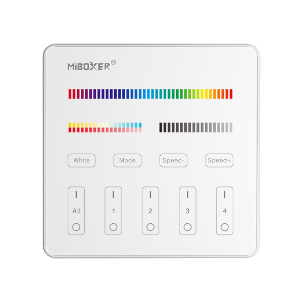 Milight Miboxer 4-Zone Panel Remote (RGB+CCT)