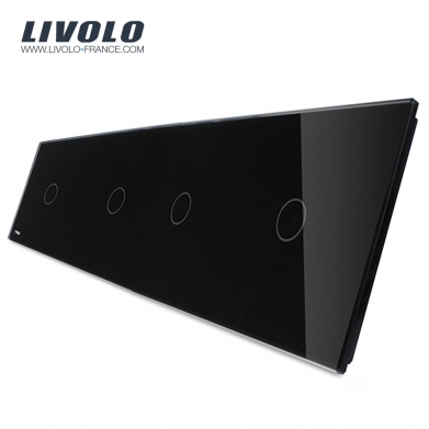 LIVOLO Plaque 2 prises blanches