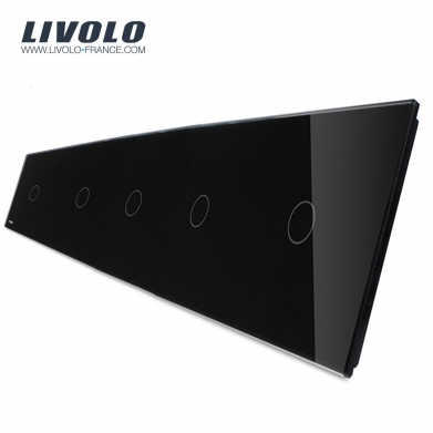 LIVOLO Plaque 3 prises blanche