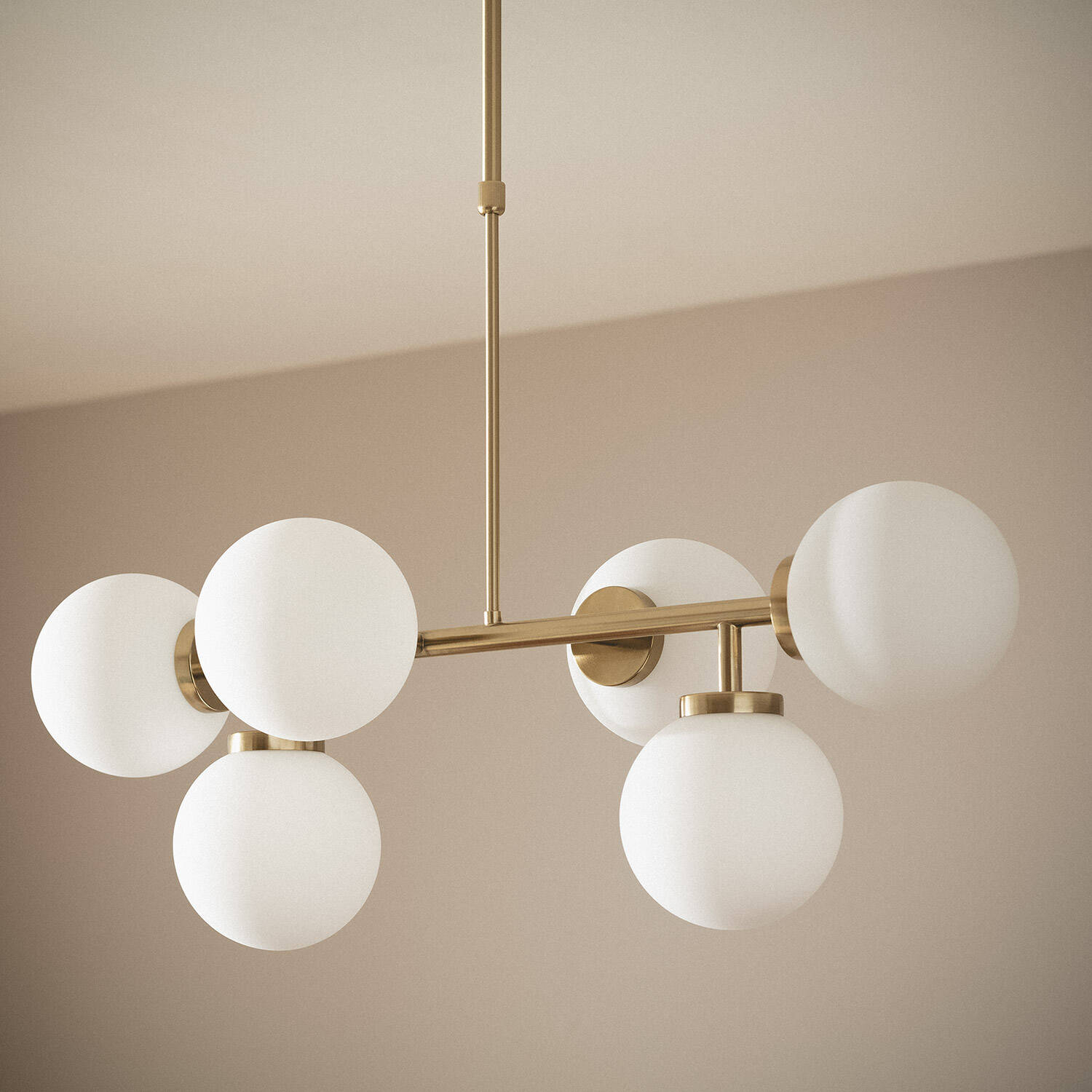Suspension Métal Presley Couleur doré