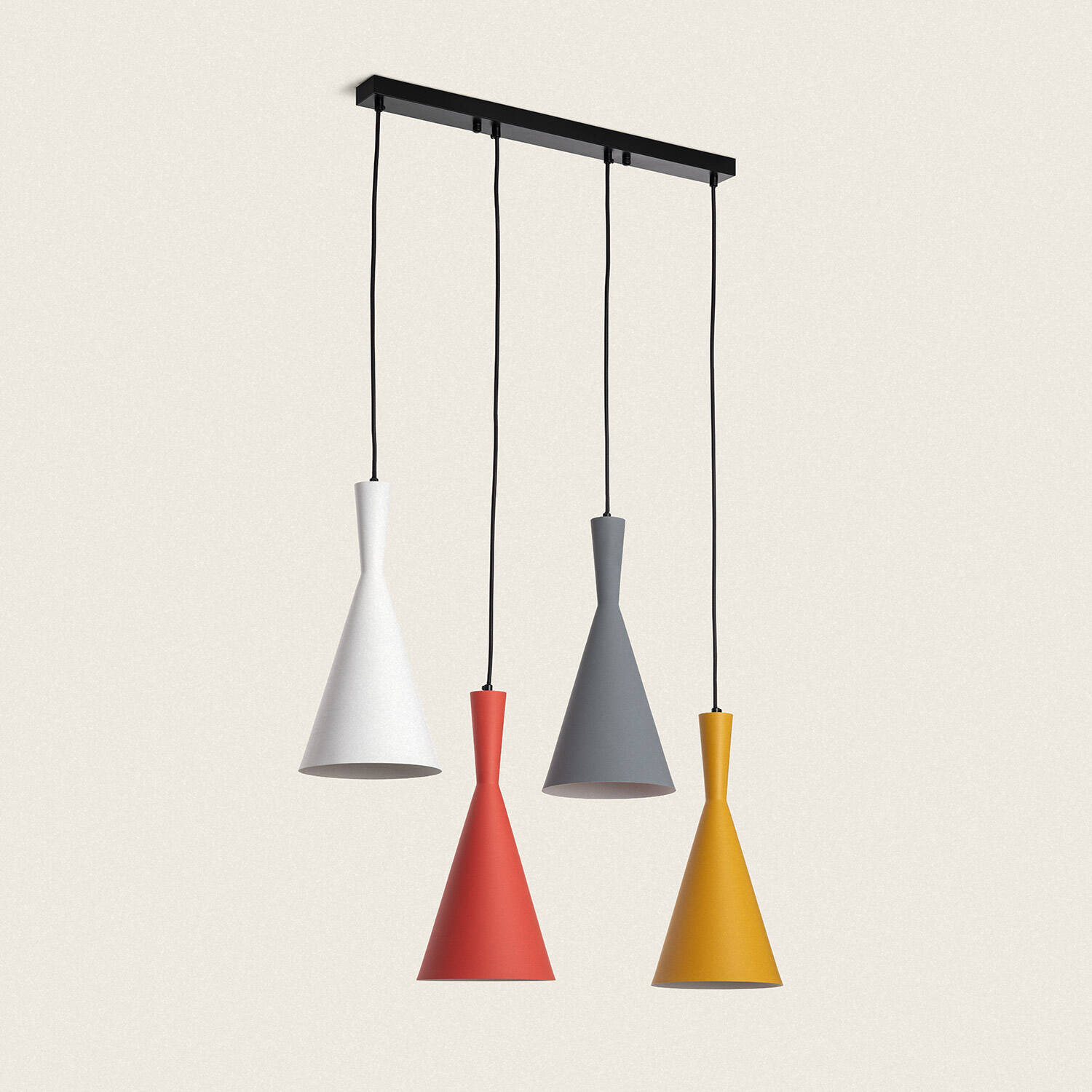 Suspension Métal Lennon Couleur doré