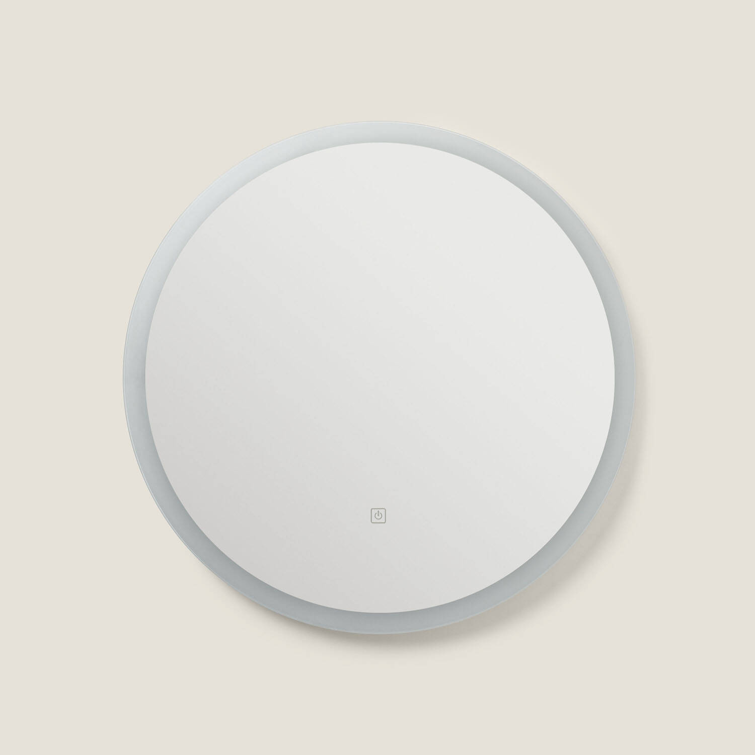Miroir Salle de Bain avec éclairage LED et Anti-buée CCT DIAM 60cm