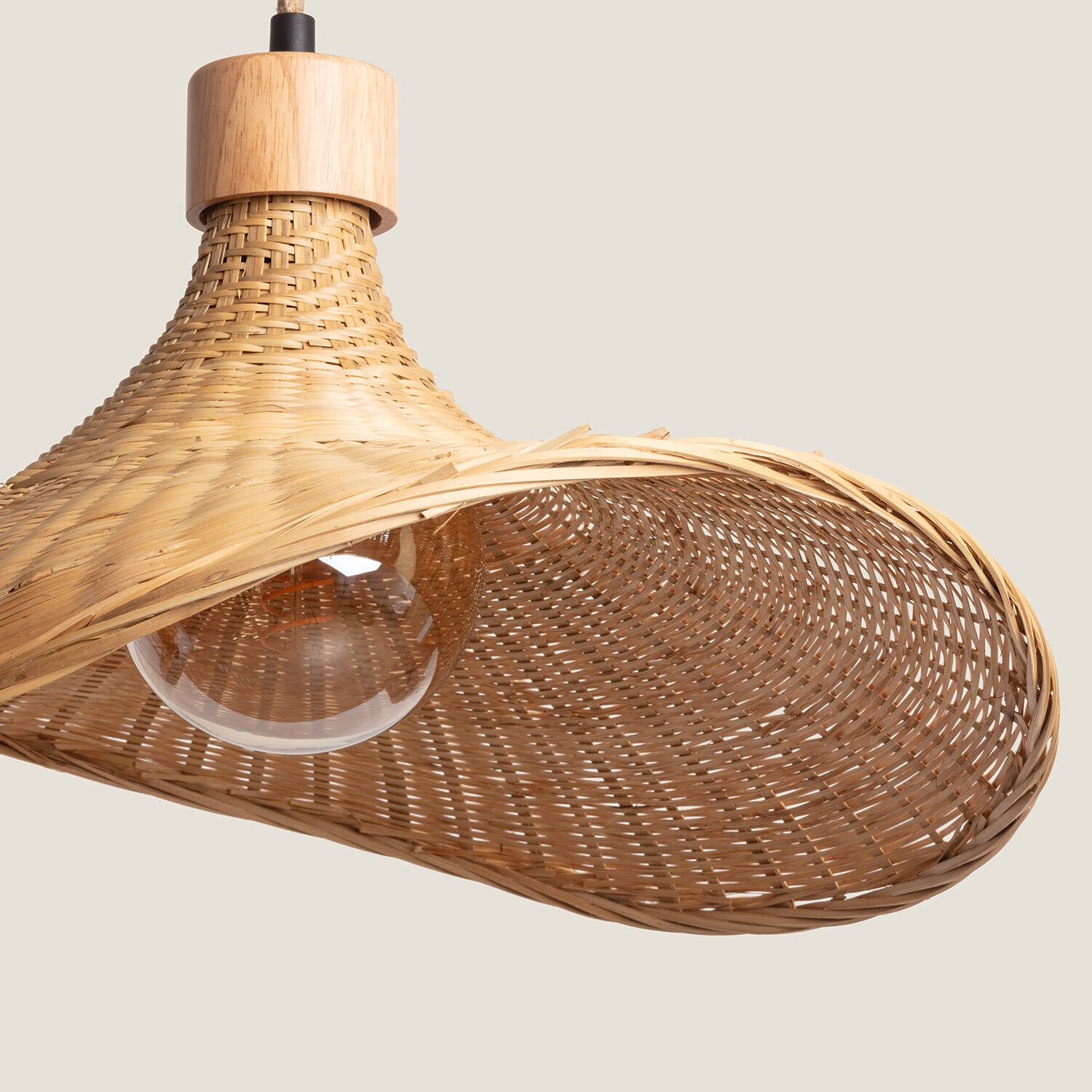 Suspension Bambou Kathu Sienet ILUZZIA R519-W09