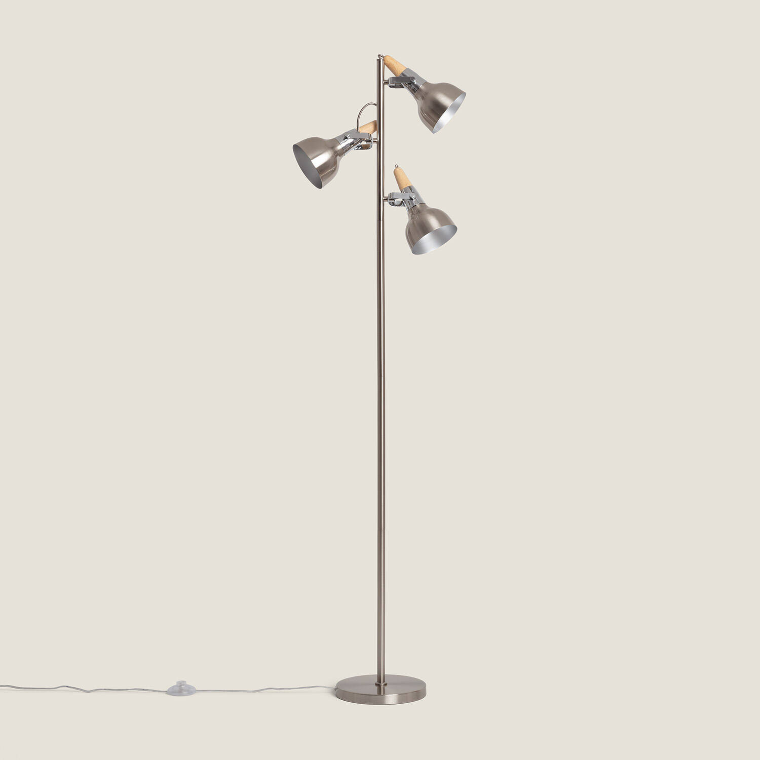 Lampadaire Valenta Argent