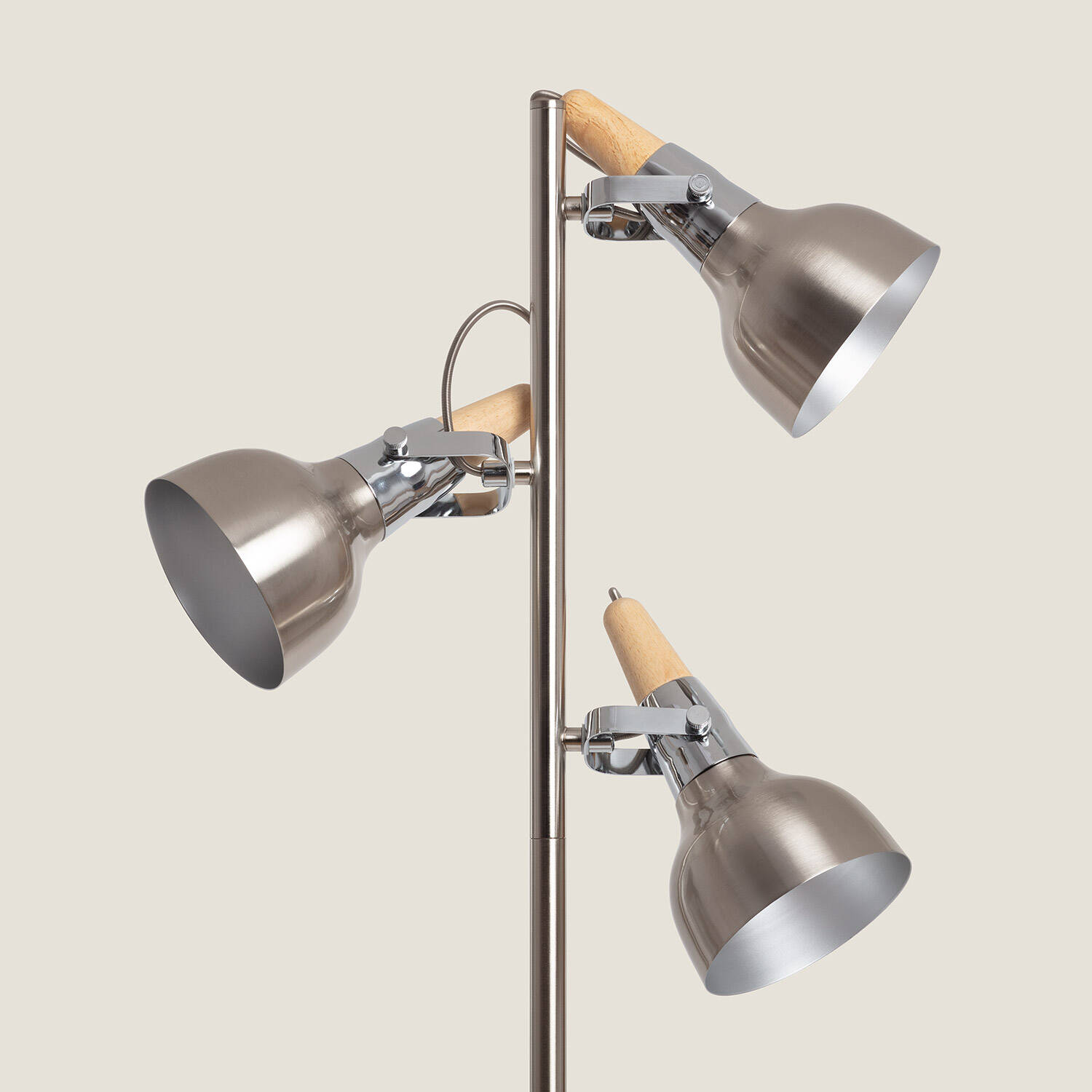 Lampadaire Valenta Argent