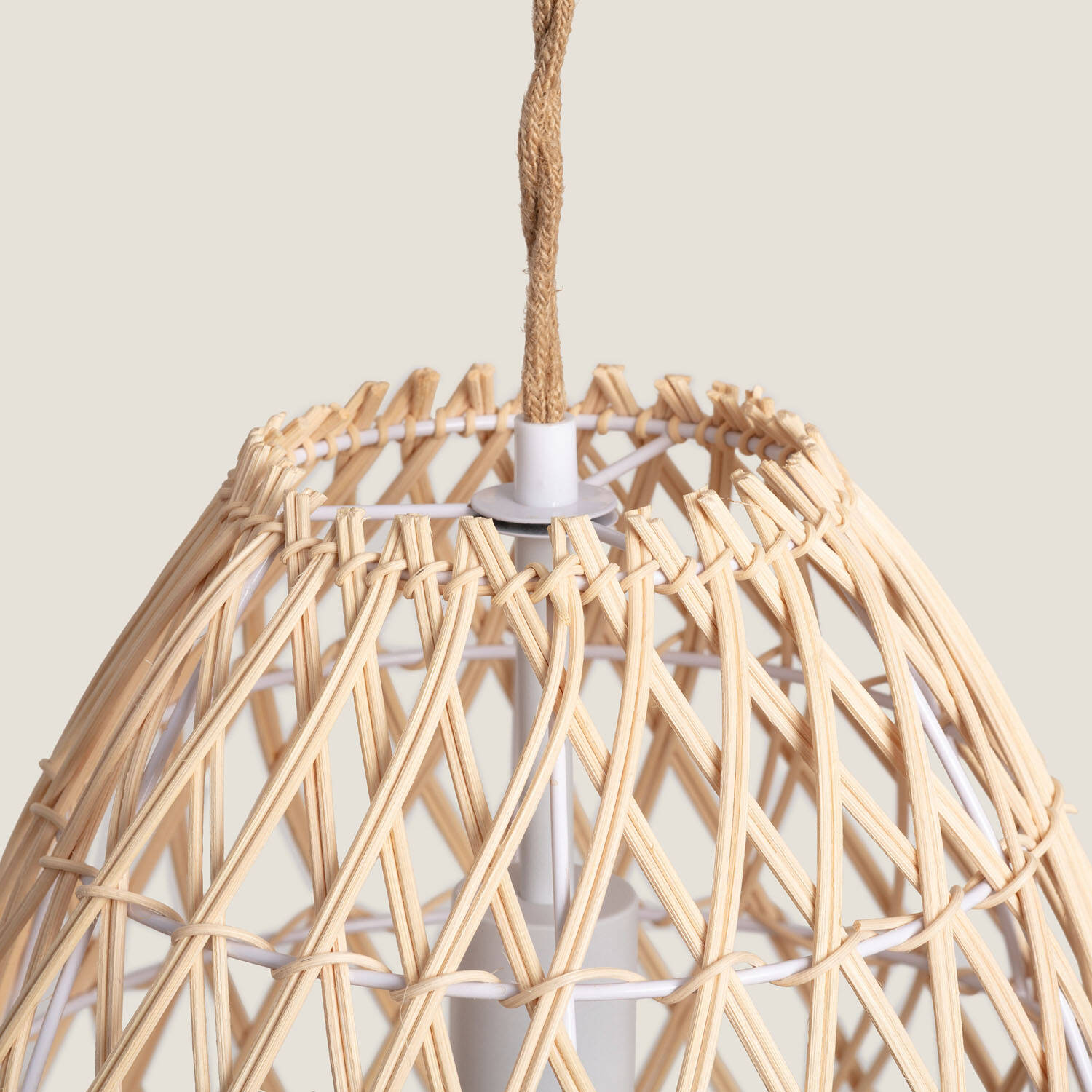 Suspension Osier Fuyang ILUZZIA Couleur Naturel - R2108-W38