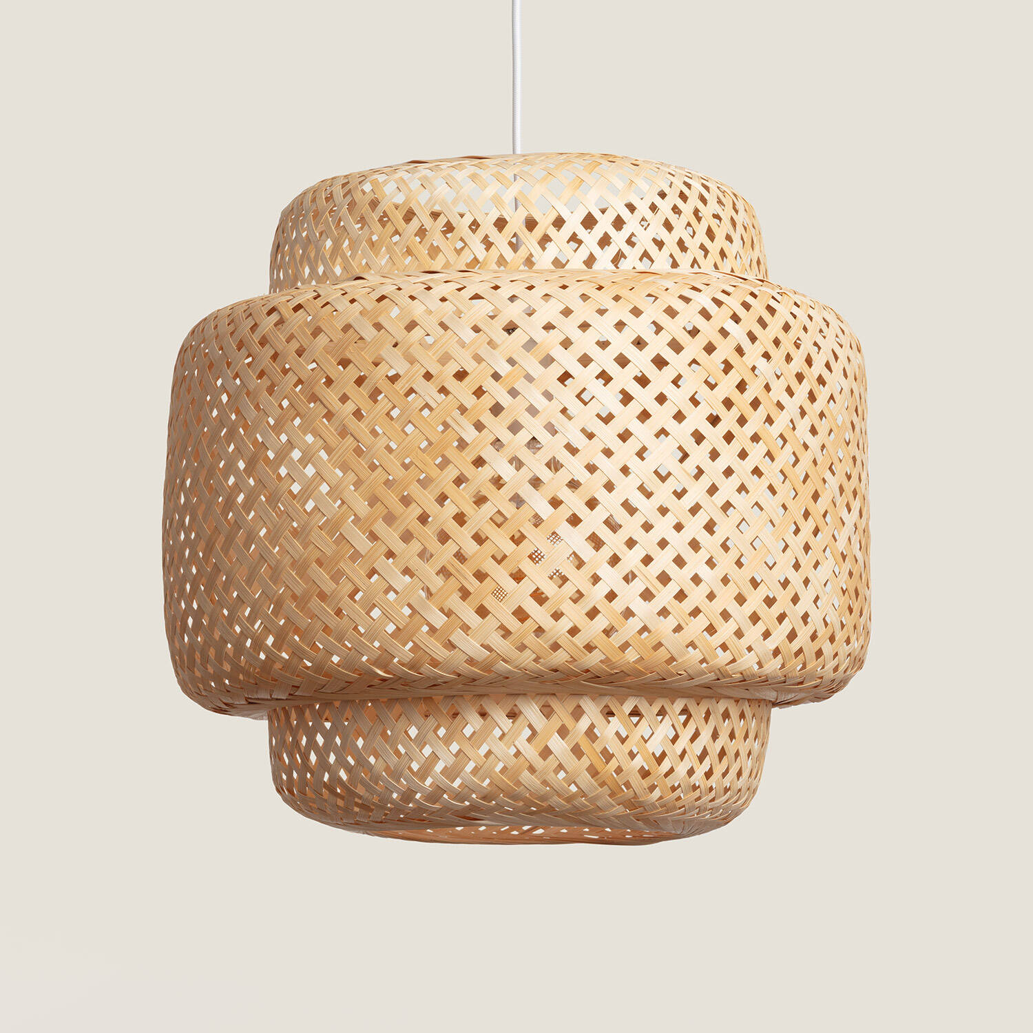 Suspension Bambou Nagua ILUZZIA Couleur Naturelle R2369-W40