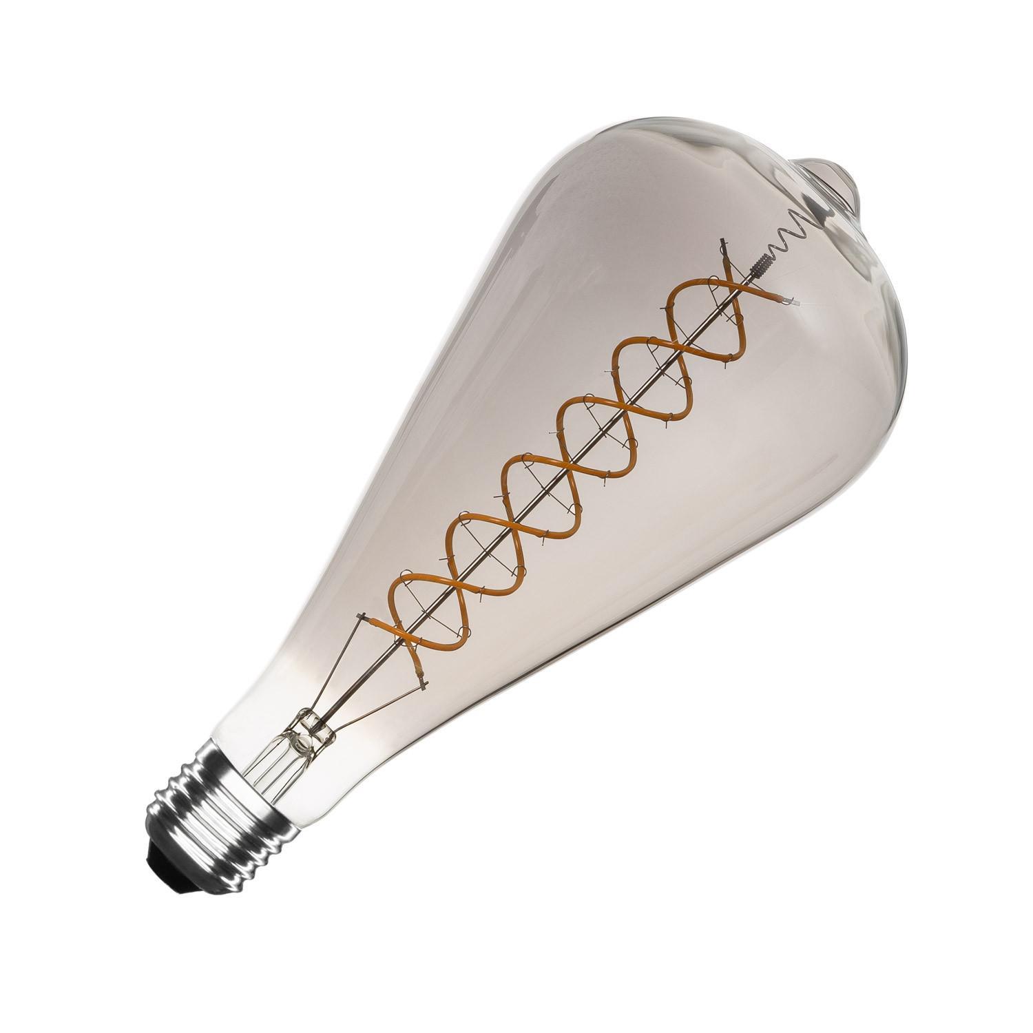 Ampoule LED Filament E27 8W 800 lm ST115 Smoky - Température de Couleur : Blanc Chaud 2200 - 2700K R2763-W50