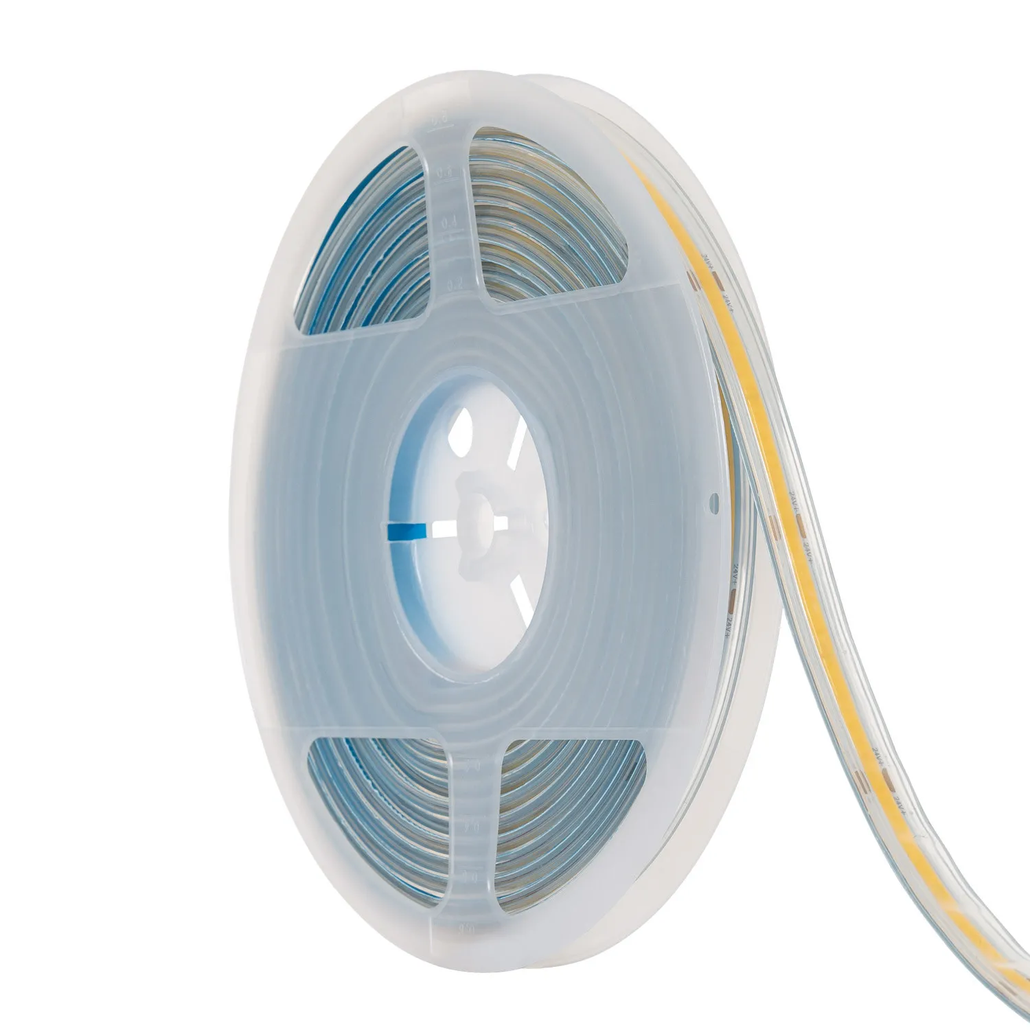 Ruban LED COB 24V DC 320LED/m 5m IP67 CRI90 Largeur 10mm 4000K