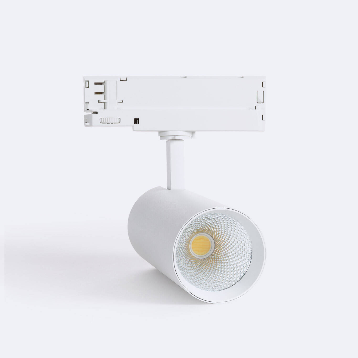 Spot LED Carlo 30W pour Rail Triphasé CCT Sélectionnable No Flicker Blanc - Température de Couleur : Sélectionnable (4000K-5000K-6000K) R2752-W41