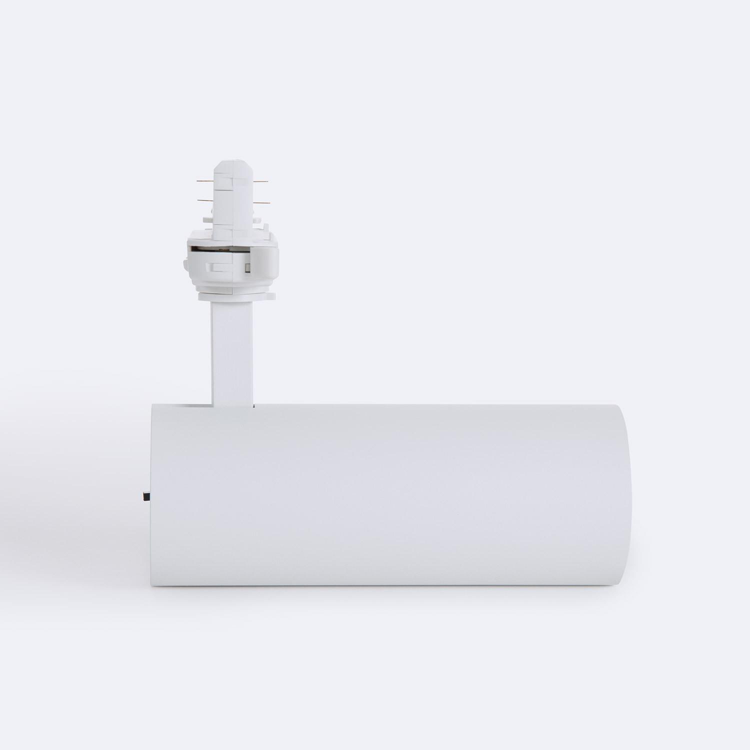 Spot LED Carlo 30W pour Rail Triphasé CCT Sélectionnable No Flicker Blanc - Température de Couleur : Sélectionnable (4000K-5000K-6000K) R2752-W41