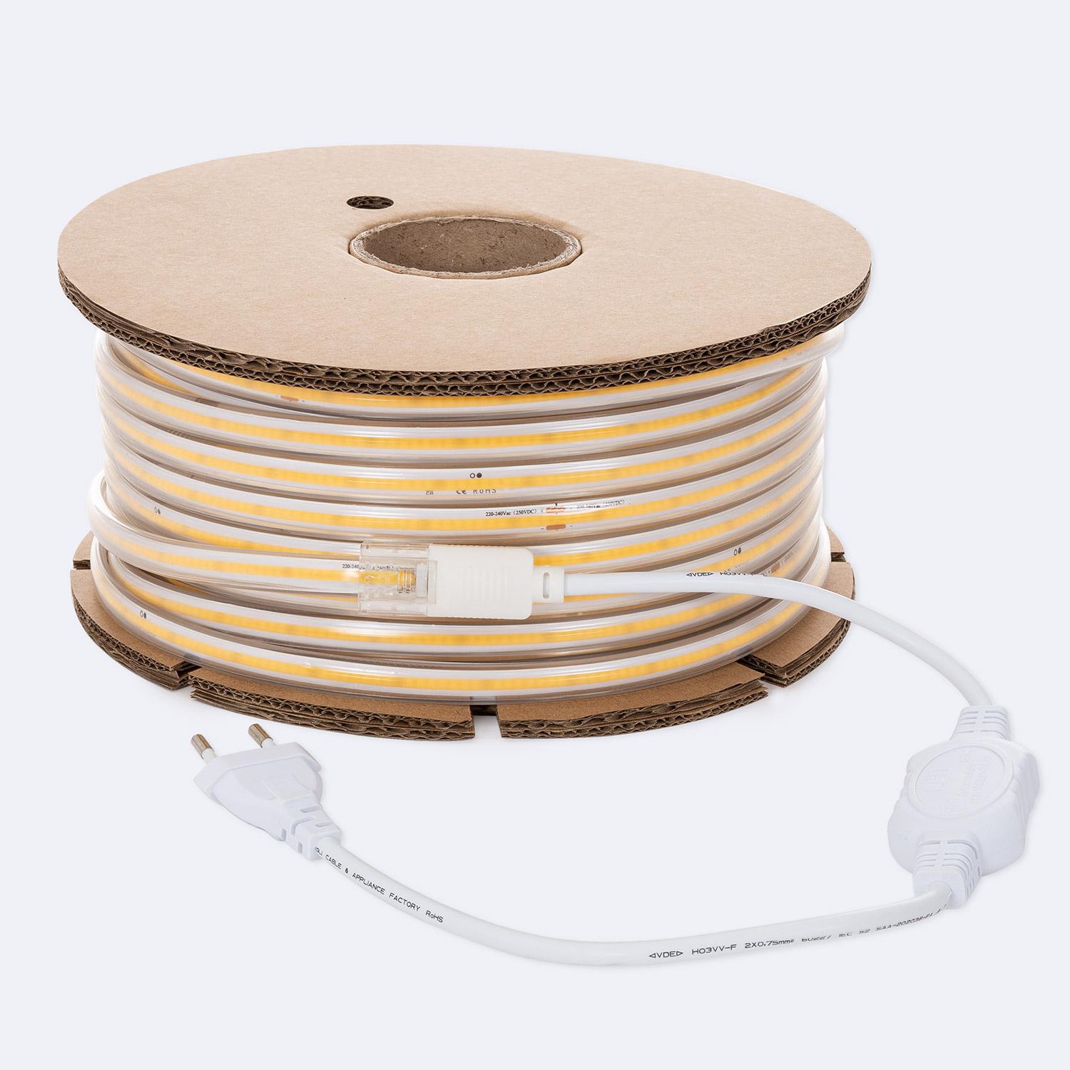 Bobine de Ruban LED Dimmable 220V SMD2835 50m 4000K 12mm
