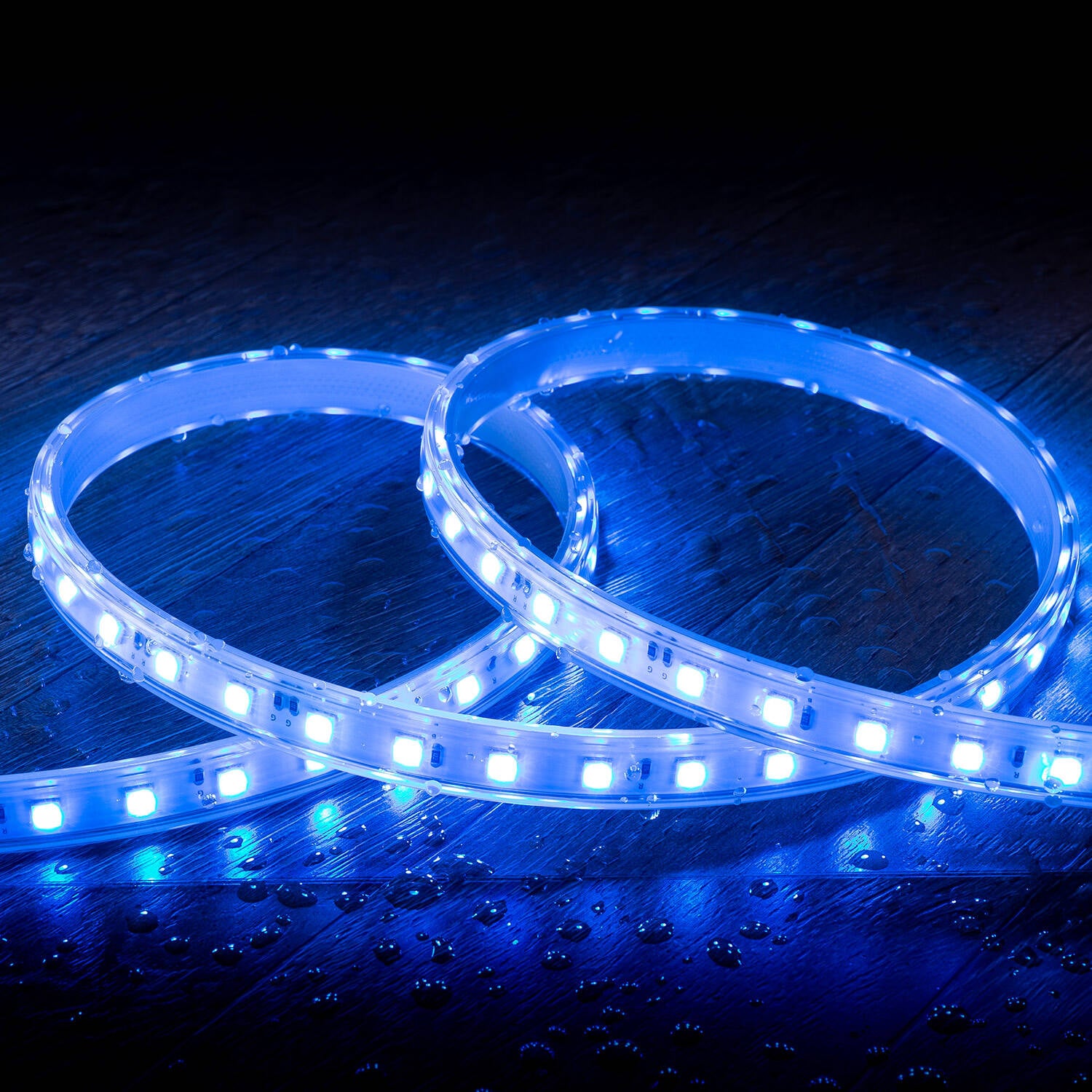 Bobine de Ruban Led RGB 220V SMD5050 50M 60LED/M IP65 15MM