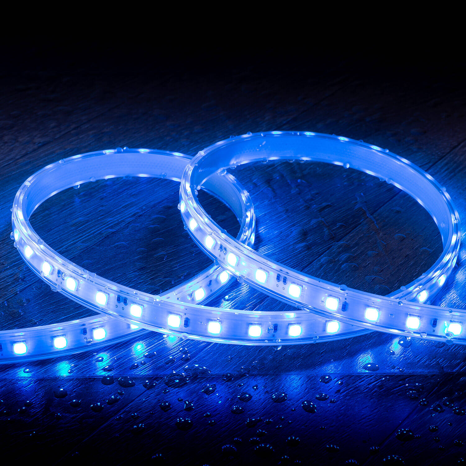 Bobine de Ruban Led RGB 220V SMD5050 50M 60LED/M IP65 15MM
