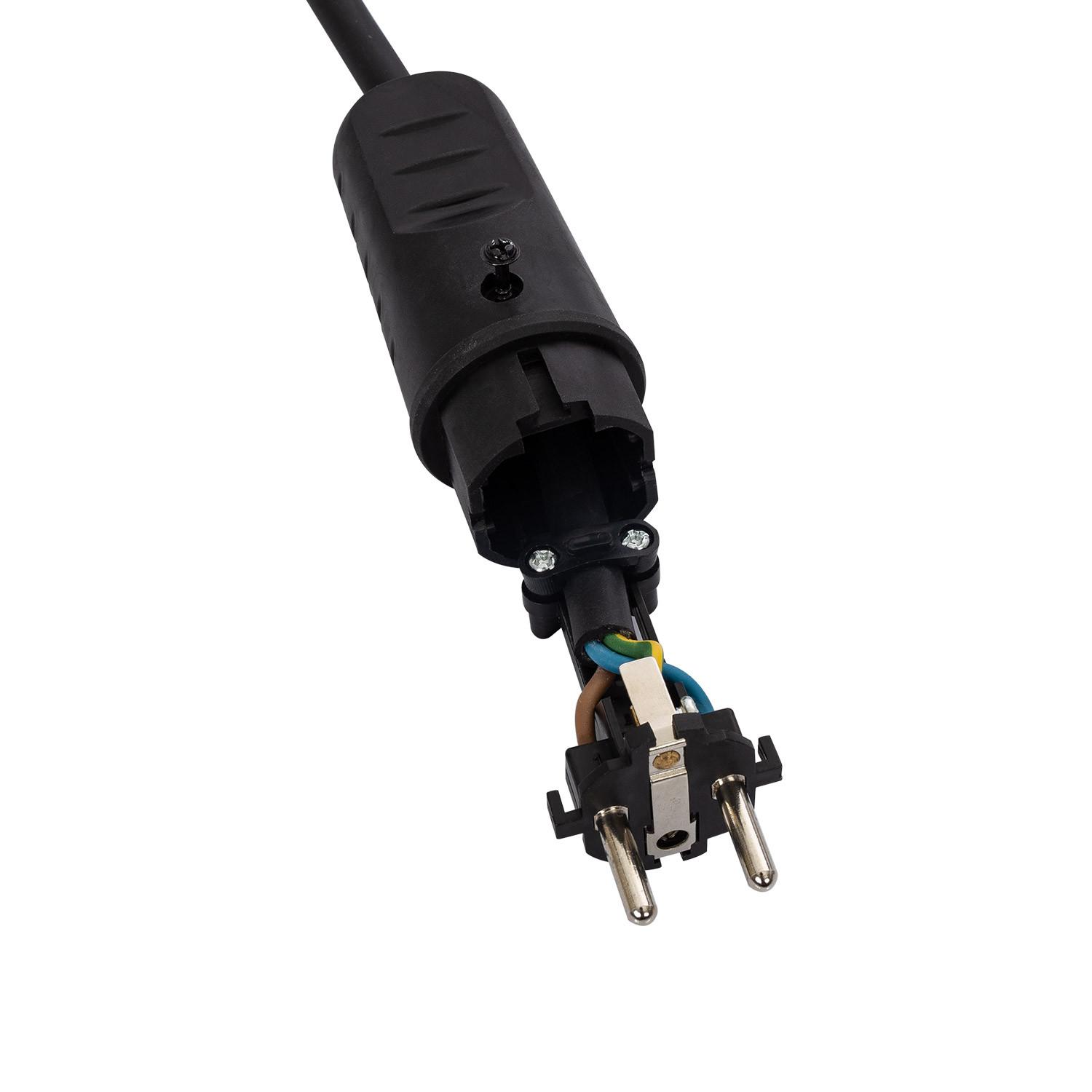 SCAME Fiches Mâle Type F-E 2P+T 16A 250V AC