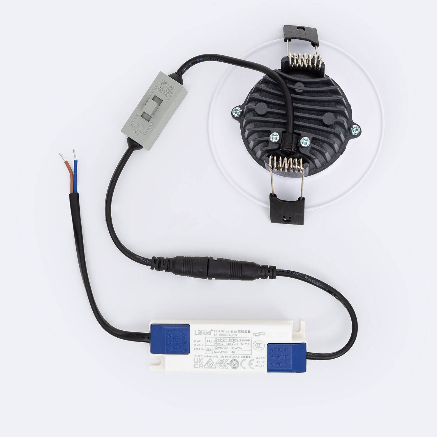 Downlight 7W SMD 6400K White Body