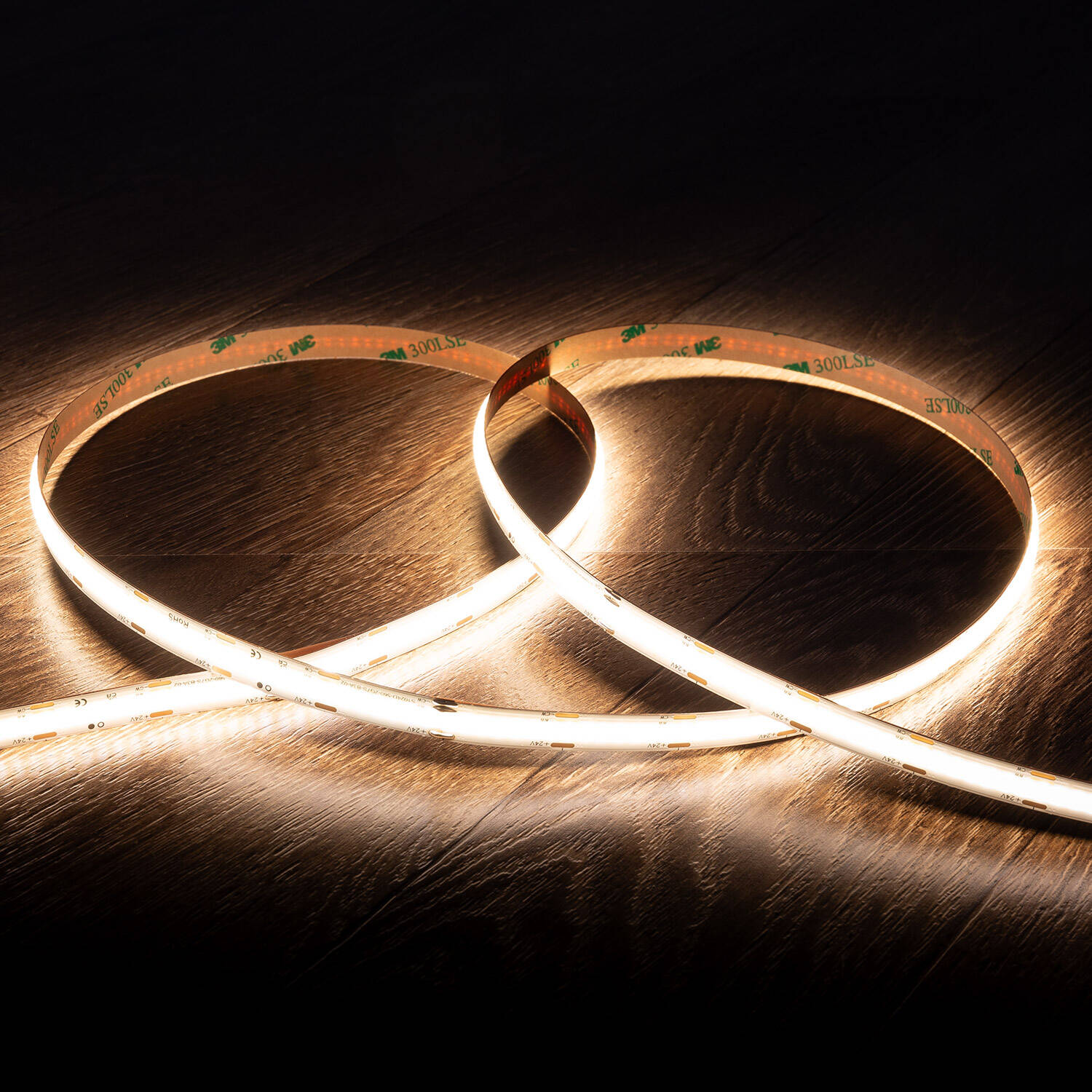 2 Wires COB CCT Strip Light DC24V 5M