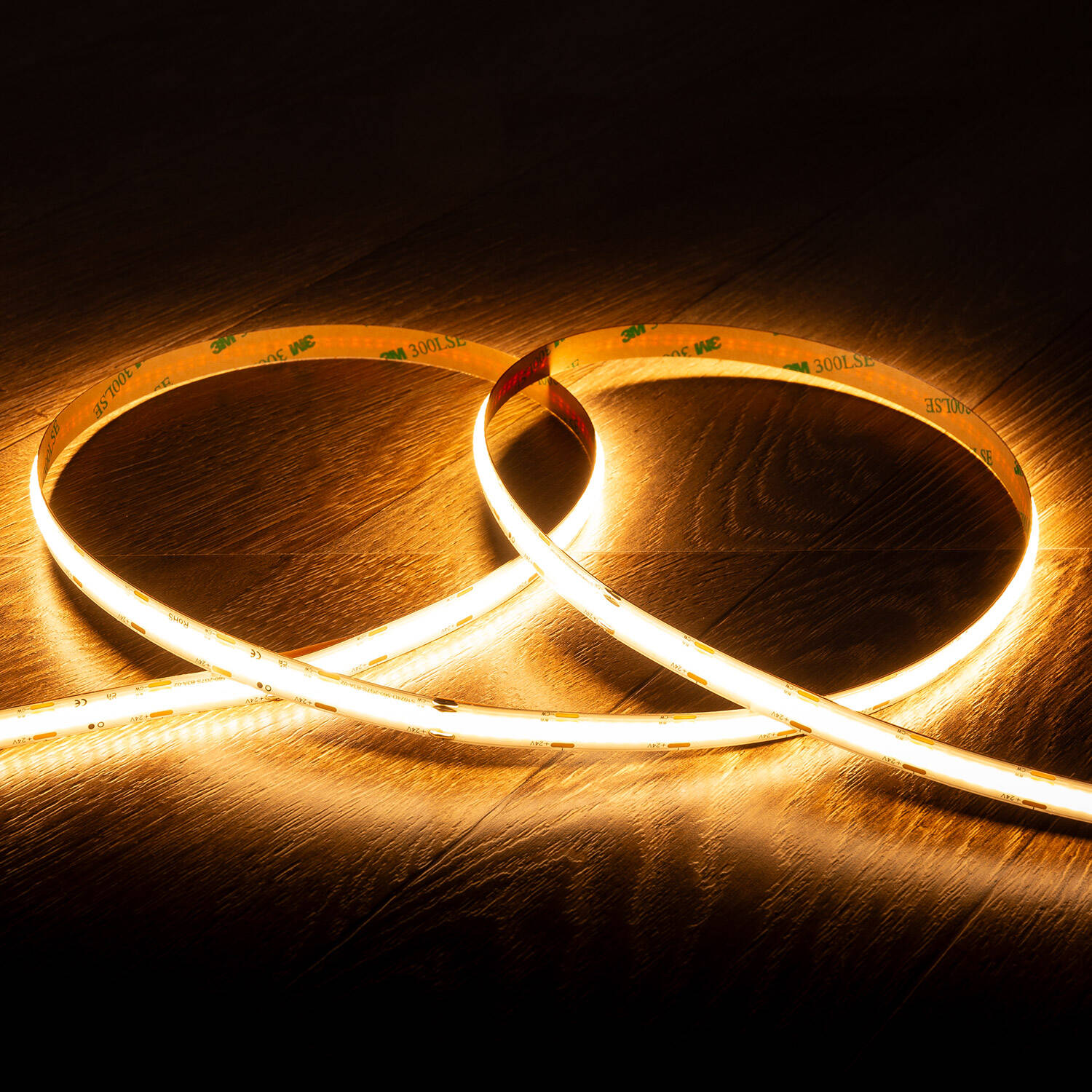 2 Wires COB CCT Strip Light DC24V 5M