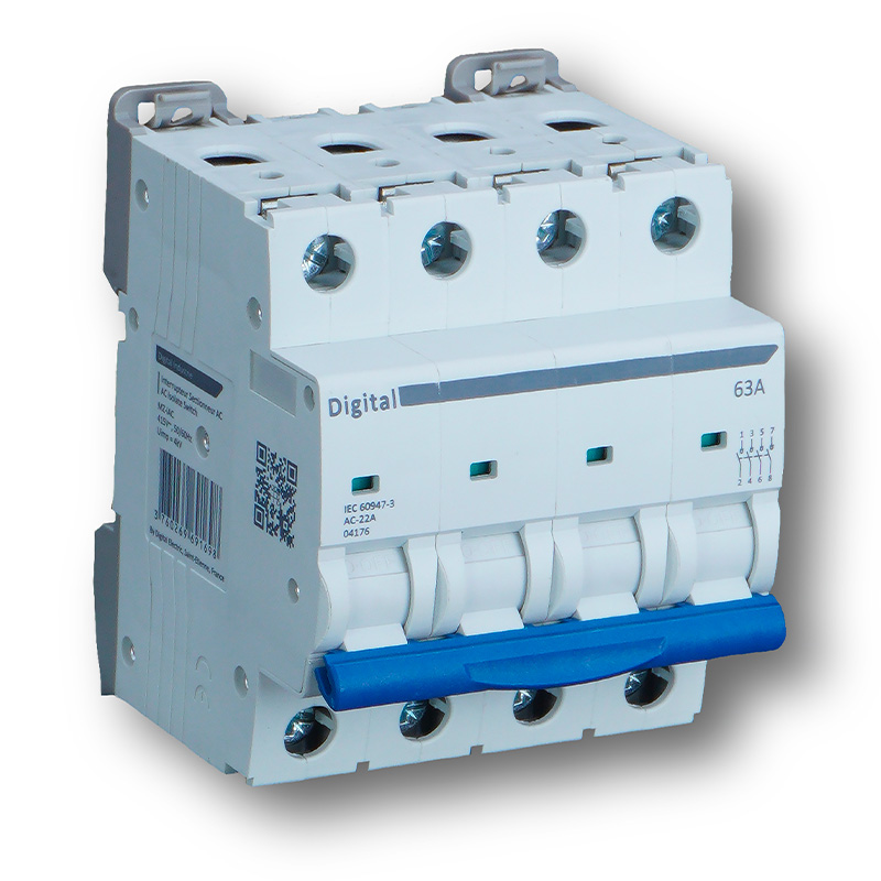 Digital Electric Interrupteur sectionneur 4X63A