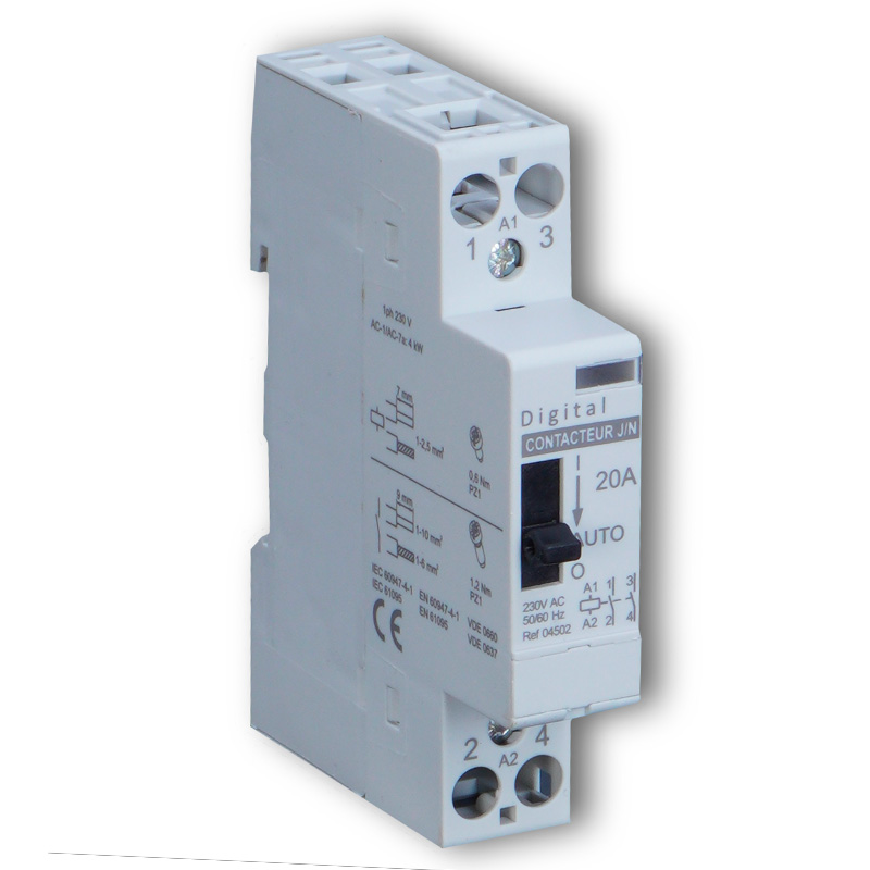 Digital Electric Contacteur J/N 25A