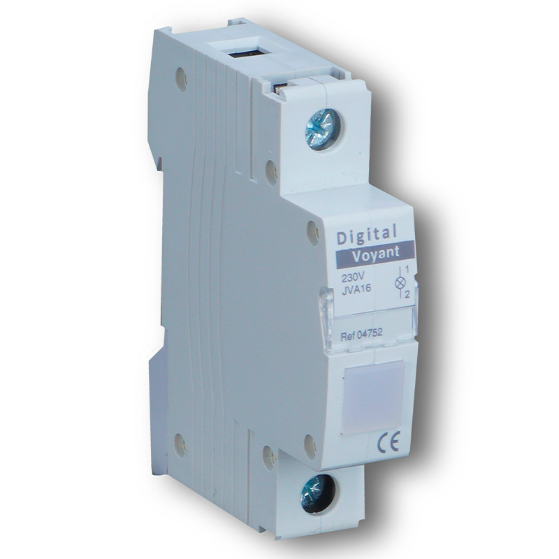 Digital Electric Voyant blanc 220V