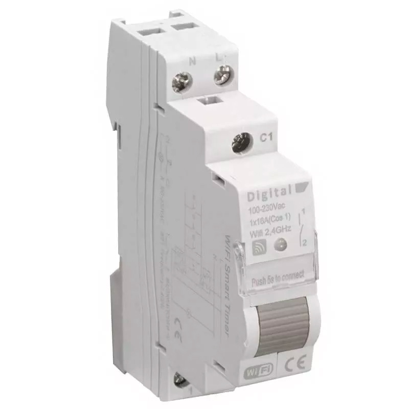 Digital Electric Actionneur Wifi 1X16A 230Vac